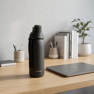 Viva Termos Matara Siyah 600ml