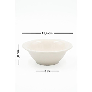Rakle X Bengi Kurtcebe Anneanne Sofraları Porselen 4'lü Reçellik Seti 11 Cm görseli 5