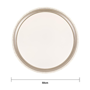 Apliqa Lucento Gold 120 Watt Plafonyer Led Avize görseli 5