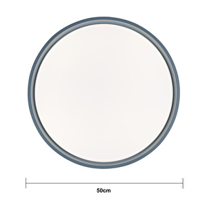 Apliqa Ventoro Gri 120 Watt Plafonyer Led Avize görseli 5