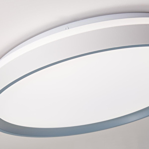 Apliqa Ventoro Gri 120 Watt Plafonyer Led Avize görseli 4