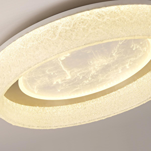 Apliqa Rovena 50'lik Yuvarlak Ledli 132 Watt Plafonyer 3 Renkli Avize görseli 4