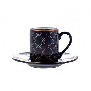 Jumbo Art Deco 2'li Kahve Fincan Takımı (Brj04) görseli 5