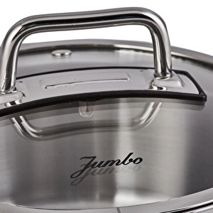 Jumbo Modena İndüksiyon Tabanlı Derin Tencere 18 cm görseli 5