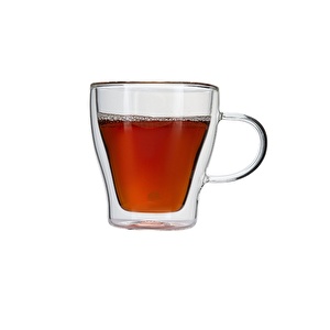 Jumbo Glory Double Wall 2'li Kulplu Bardak 150 ml görseli 1