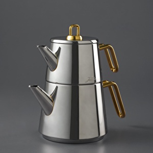 Jumbo Doha Titanyum Gold İndüksiyon Tabanlı Çaydanlık