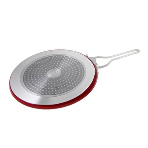 Jumbo Red İndüksiyon Tabanlı Krep Tavası 26 cm görseli 2