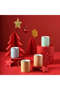 Jumbo Soft Mug Blue görseli 4