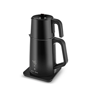 Jumbo x Homend Royaltea Cooltouch 1792H Dokunmatik Çift Duvarlı Paslanmaz Çelik Konuşan Çay Makinesi Wifi ile Kontrol görseli 11