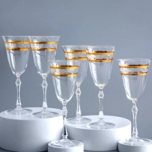Jumbo Weimer Asio 6'lı Kadeh Takımı 250 ml görseli 1