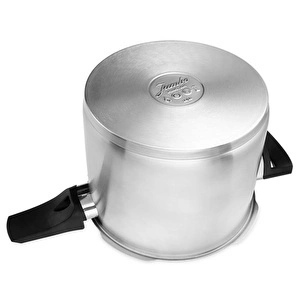 Jumbo Procook Mat Gri Düdüklü Tencere 6 Litre görseli 9