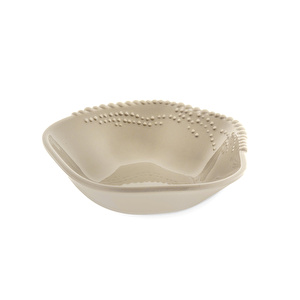 Jumbo Maris Melamin Bej Çukur Tabak 15.5x15.2x4.3 cm görseli 1