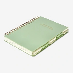 Flying Tiger Copenhagen Bölümlü 150 Yaprak Çizgili A5 Defter