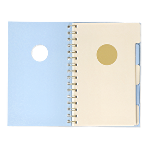 Flying Tiger Copenhagen Bölümlü A5 Defter görseli 5