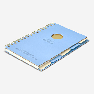 Flying Tiger Copenhagen Bölümlü A5 Defter görseli 9