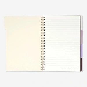 Flying Tiger Copenhagen Bölümlü 80 Yaprak Çizgili A4 Defter