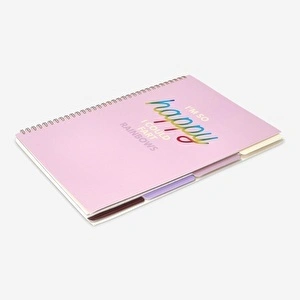 Flying Tiger Copenhagen Bölümlü 80 Yaprak Çizgili A4 Defter
