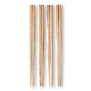 Flying Tiger Copenhagen 4'lü Ahşap Chopstick Seti görseli 3