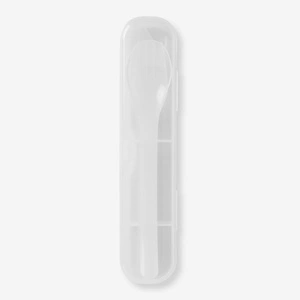 Flying Tiger Copenhagen Plastik Beyaz Çatal Kaşık Bıçak Seti görseli 2