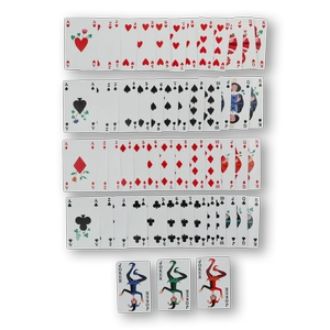 Flying Tiger Copenhagen Casino Renkli İskambil Kartları