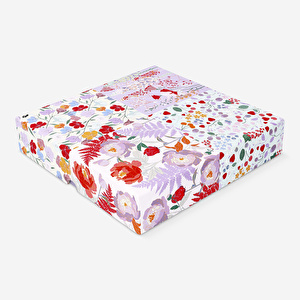 Flying Tiger Copenhagen Çiçek Desenli Puzzle Seti 4 x 100 Parça görseli 2