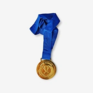 Flying Tiger Copenhagen Mavi Askılı Birincilik Madalyası görseli 1