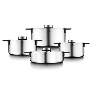 Jumbo Infinity 3PLY 8 Parça İndüksiyon Tabanlı Çelik Tencere Seti görseli 26