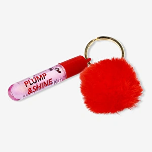 Flying Tiger Copenhagen Dolgunlaştırma Etkili Lip Gloss Anahtarlık görseli 3