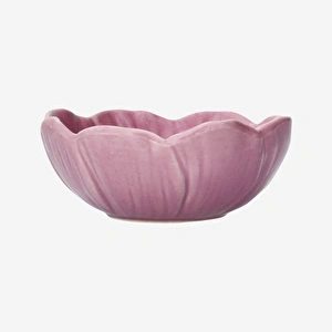Flying Tiger Copenhagen Pembe Çiçek Şekilli Kase 9 cm