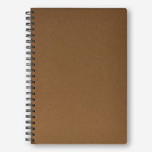 Flying Tiger Copenhagen Kraft Kapaklı Bölmeli Defter A4