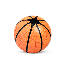 Flying Tiger Copenhagen Turuncu Basketbol Topu Şeklinde Zeka Küpü görseli 2