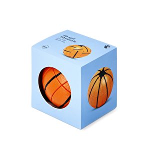 Flying Tiger Copenhagen Turuncu Basketbol Topu Şeklinde Zeka Küpü görseli 4
