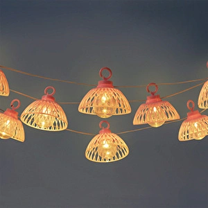 Flying Tiger Copenhagen 10'lu LED Işık Zinciri 3,8 m görseli 2