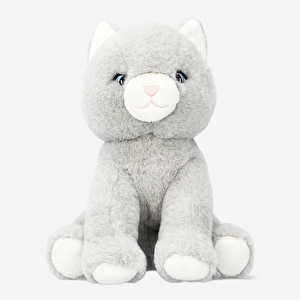 Flying Tiger Copenhagen Gri Peluş Kedi