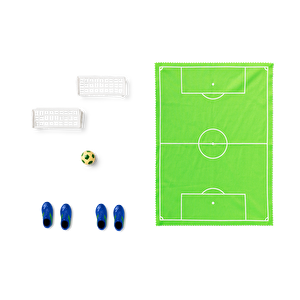 Flying Tiger Copenhagen Metal Kutuda Mini Futbol Oyunu Seti görseli 2
