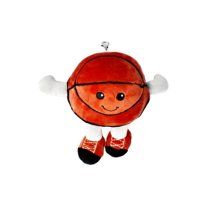 Flying Tiger Copenhagen Turuncu Basketbol Topu Peluş Oyuncak görseli 1