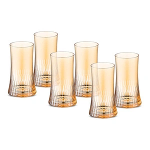 Jumbo Sandy Amber 6'lı Meşrubat Bardağı görseli 3
