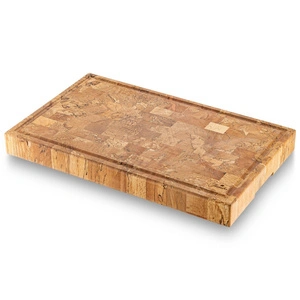 Jumbo Rustik Natural Kesme Tahtası 50x30 cm görseli 2