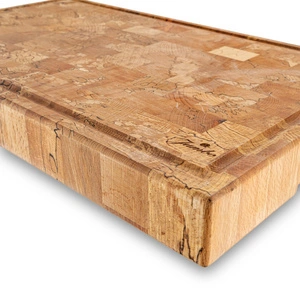Jumbo Rustik Natural Kesme Tahtası 50x30 cm görseli 6