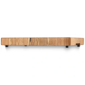 Jumbo Rustik Natural Kesme Tahtası 38x26 cm görseli 5