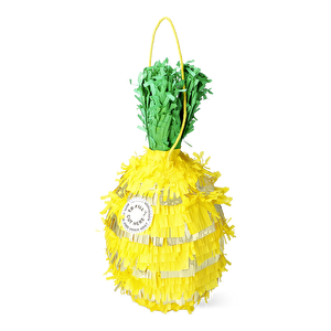 Flying Tiger Copenhagen Sarı Ananas Şeklinde İçi Doldurulabilen Parti Süsü görseli 2