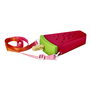 Flying Tiger Copenhagen Pembe Karpuz Şeklinde Askılı Su Matarası görseli 2