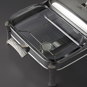 Jumbo Herencia Silver Isıtmalı Servis Seti 2*1,5 Litre görseli 3