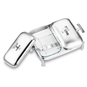 Jumbo Herencia Silver Isıtmalı Servis Seti 2*1,5 Litre görseli 5
