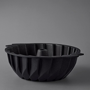 Jumbo Shark Swiss Black Yuvarlak Kek Kalıbı