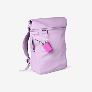 Flying Tiger Copenhagen Pembe Metal Pipetli Kapaklı Bardak Anahtarlık