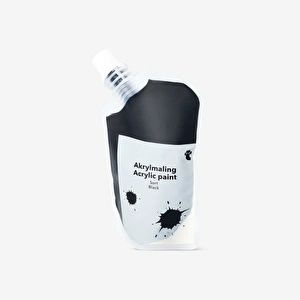 Flying Tiger Copenhagen Siyah Akrilik Boya 80 ml