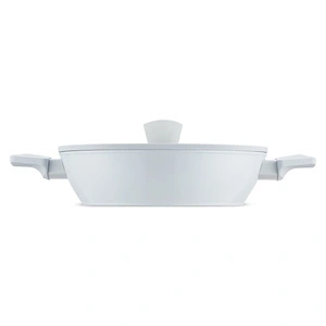 Jumbo Swiss Crystal Light Grey Basık Tencere 26 cm görseli 4