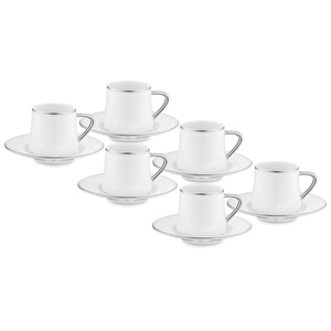 Jumbo Valetta Platin 6 Kişilik Fincan Takımı görseli 10