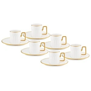 Jumbo Sorin-100 Gold 6 Kişilik Kahve Fincan Takımı